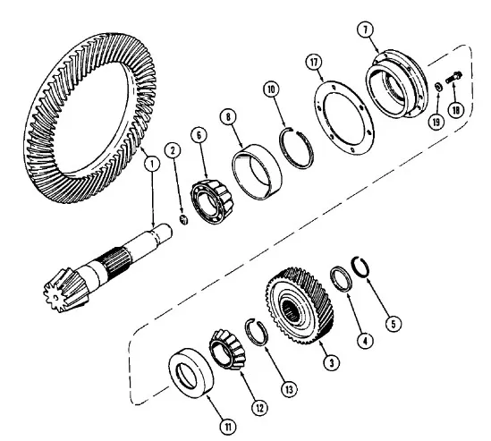 94666C1 - Конусный подшипник